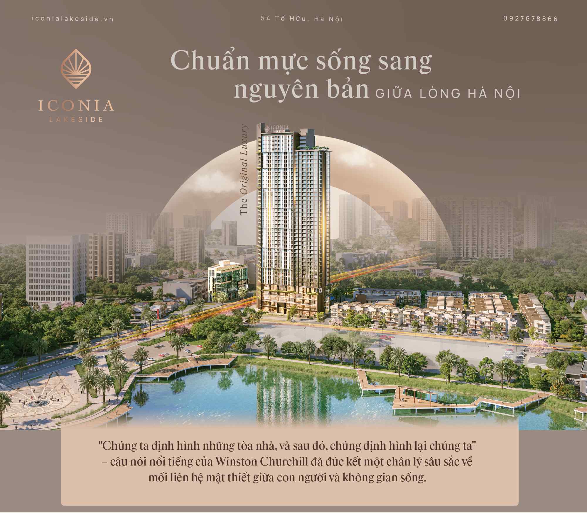 Iconia Lakeside kiến tạo chuẩn sống sang nguyên bản giữa lòng Hà Nội - Ảnh 1.